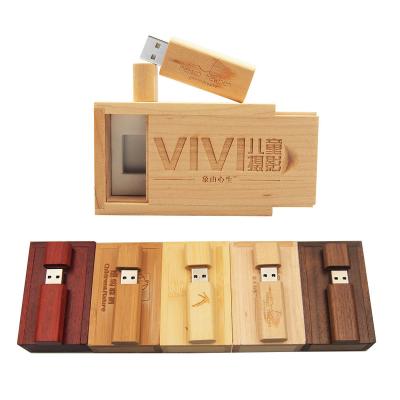 China Wholesale Custom Logo Promotional Gifts Wooden usb 2.0 flash disk USB 3.0 Memory Stick Flash pen Drive for sale