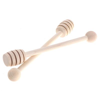 China China's Best Mini Spoon Hot Selling Custom Logo Wooden Honey Dipper Stick for sale