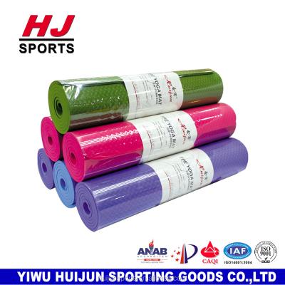 China HJ-B126D Durable Strip Yoga Mat 8mm for sale