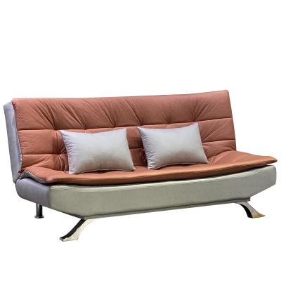 China Dual-function foldable sofa bed (the other) small family living room fabric technology sofa bed modern simple multifunctional adjustable latex sofa for sale