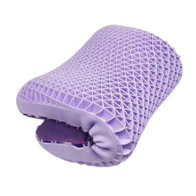 China Purple Antistatic Thermo Plastic Elastomer Pillow Strip Gel Washable Pillow for sale