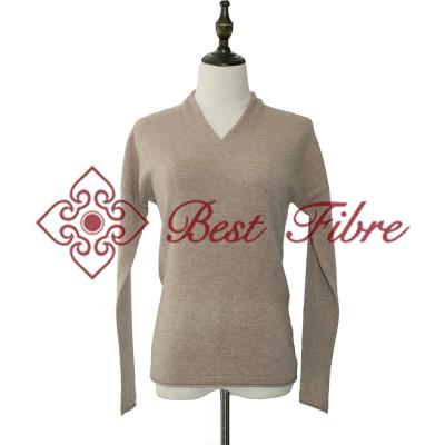 China Yak V-neck pullover for sale