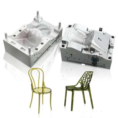 China Steel Low Price PC Chair Mold Open Air Restaurant PC Chair Mold Plastic Mold for sale