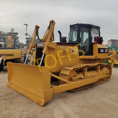 China Equipo de movimiento de tierra usado de tamaño medio Bulldozer Caterpillar D6G en venta