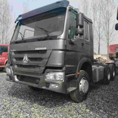 Cina Cinese 9T LDH Used Tractor Trailer Sinotruk Howo 371 375hp in vendita