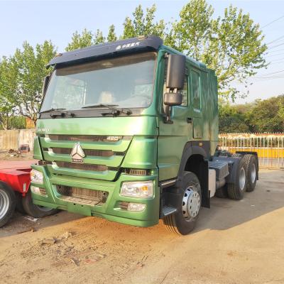 Cina Howo 420 trattore di seconda mano rimorchi camion Sinotruk 6x4 in vendita