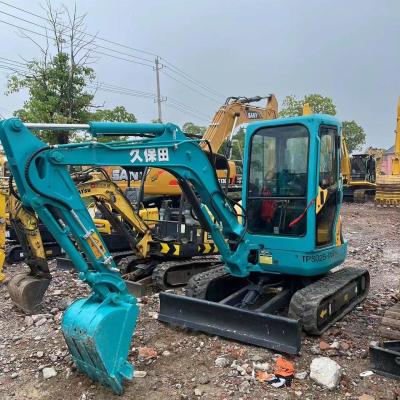 China Gebrauchtes Kubota Digger KX135 Gebrauchtes 3,5 Tonnen kleines Mini Crawler Bagger zu verkaufen