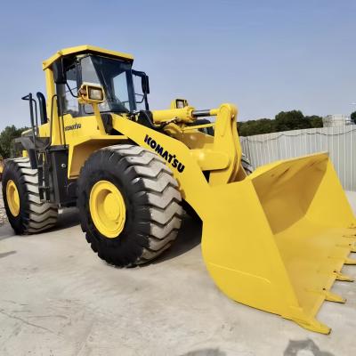 China 2nd Hand Komatsu WA470 Wheel Loader Used Front Loader 22T for sale