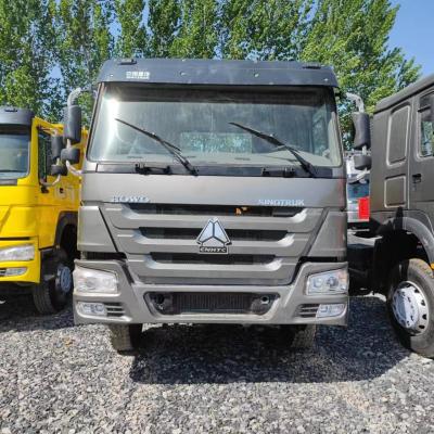 China 371 PS 375 PS Gebraucht-Traktor Anhänger Sinotruk Howo 6x4 Schwerlast zu verkaufen