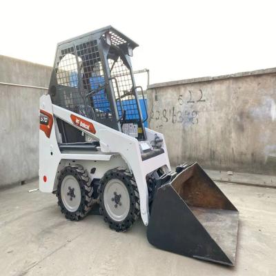 China Bobcat S70 Used Skid Steer Heavy Equipment Loader Mini S300 S185 S18 S16 for sale