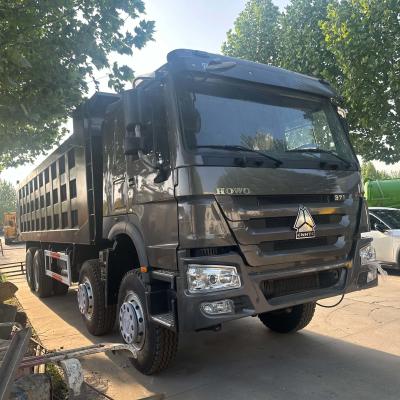 Cina 8x4 Howo Sinotruk 371 Tipper camion di scarico di seconda mano 40 tonnellate in vendita