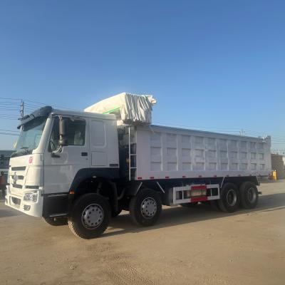 Chine Camion à ordures d'occasion de 40 tonnes Howo 400 chevaux Sinotruk Howo 8x4 12 roues à vendre