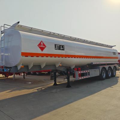 China 3 Axis Semi Trailer Old Tanker Truck For Oil Fuel Transport 10000L for sale