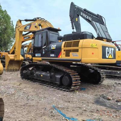 China Gran excavadora usada CAT Caterpillar 340D2 40 toneladas excavadora de rastreo en venta