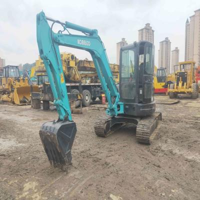 China Excavadora mini Kobelco Digger SK55 de segunda mano para trabajos a pequeña escala en venta