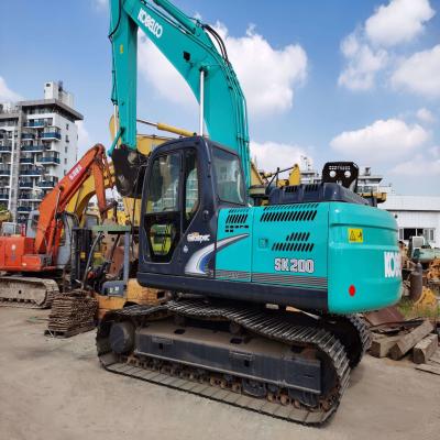 China Excavadora Kobelco Digger SK200-8 de segunda mano de 20 toneladas de tipo medio en venta