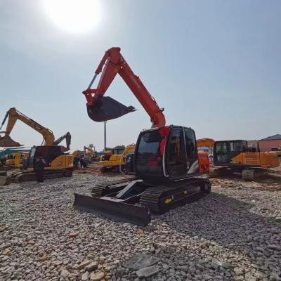 China Used Mini Excavator Hitachi ZX70 Secondhand 7t Original Crawler Tracked Digger zu verkaufen