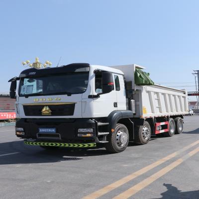 China Used Dump Truck Howo T5G Sinotruk Howo 8x4 Tipper 12 Wheeler for sale