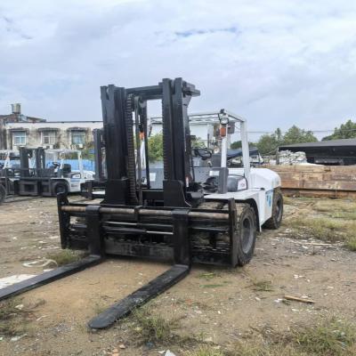 China Robust FD100TCM 10 Ton Forklift Second Hand Electric Forklift for sale