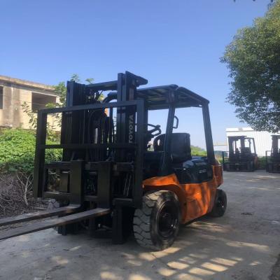 Chine Camion élévateur Toyota 3.5T petit manutentionnaire de matériaux 1290mm largeur à vendre