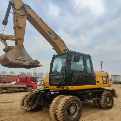 China Secondhand Excavator Original Caterpillar M315D Used 15ton Wheel Digger zu verkaufen