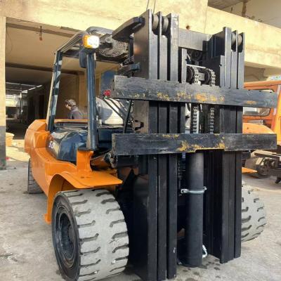 China Secondhand FD50 Toyota Diesel Forklift Dealer 5 Ton for sale