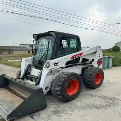 China Mini Bobcat S630 Equipo de paisajismo de cargadores de dirección de patinaje usados en venta