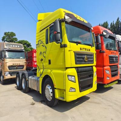 Cina 430hp Usato trattore rimorchio Sinotruk Howo C7 10 ruote in vendita