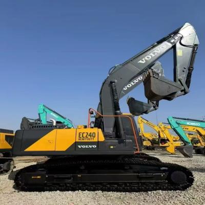 China Excavadora de segunda mano VOLVO EC240 original usada Excavadora de rastreo hidráulica de 24 toneladas en venta