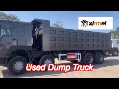 8x4 howo sinotruk 371 tipper second hand dump truck 40 ton medium duty