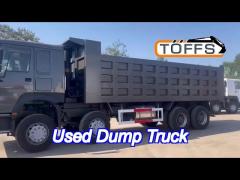 8x4 howo sinotruk 371 tipper second hand dump truck 40 ton medium duty