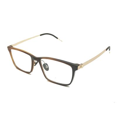 China 2022 new design buffalo horn optic glass italy style eyewear myopic eye frames lindber style frames for sale