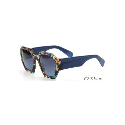 China 2021 new fashionable myopic polar lens frame women oversized square protect sunglasses hot selling products for sale