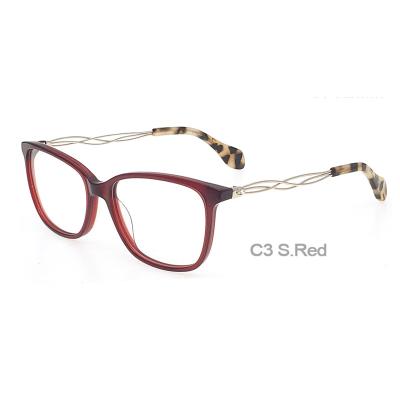 China 2021new Fashion frames optical frames glass myopic eyewear models prime acetate stock frames optical eyewear glasses for sale