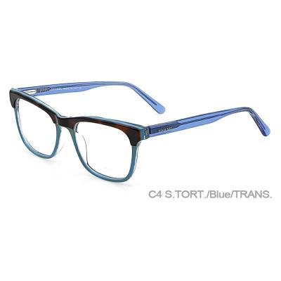 China Myopic Frame New Fashion Models Eyewear Glasses Optical Frame Frame Acetate Stock Frames Optical Eyewear Glasses for sale