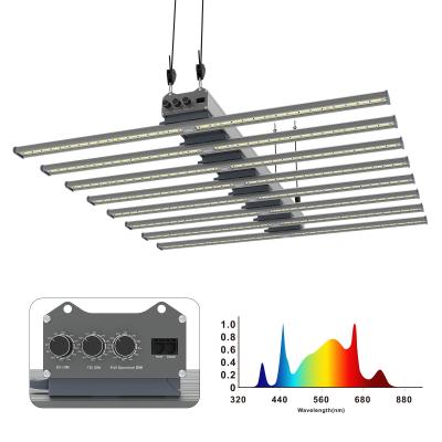 China UV-IR-Hydroponische LED-Wachstumsleuchten Vollspektrum-Lichtstreifen zu verkaufen