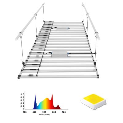 中国 強力な 1200W 1600W LED成長ライト 4x8ft 4x10Ft 大きな成長エリア 販売のため