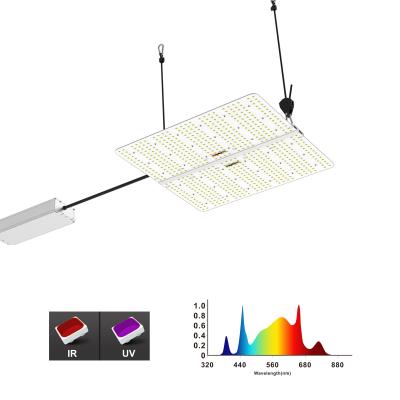 中国 400W LED Grow Panel フルスペクトル 食品栽培のためのUVIR 販売のため