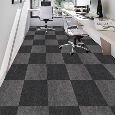 China Free sample eco friendly soft square carpet tiles for office for sale