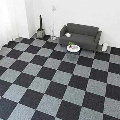 China Anti Fatigue Spliced ​​Thick Mosaic Carpet Tiles Eco - Friendly Anti Slip For Commercial for sale