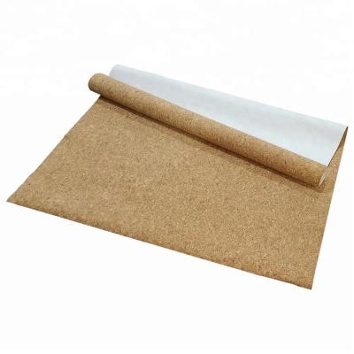 China Factory Sale Eco Friendly Dongguan Cork Latex Support Yoga Mat for sale