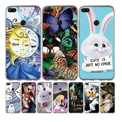 China Cute Cartoon TPU Clear Case Silicone UV Printing Cover For Huawei Mate 10 P40 P30 nova 8X 8C 8 20 Honor 9 10 20 Lite 7A Pro For All Huawei Phone for sale