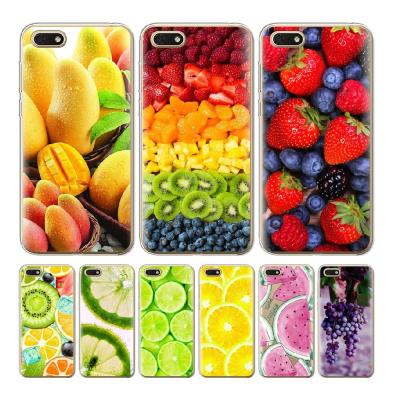 China Summer Fruit Clear TPU Silicone Case UV Printing Cover For Huawei P40 P30 Mate 10 20 Honor nova 8X 8C 8 9 10 20 Lite 7A Pro For All Huawei Phone for sale