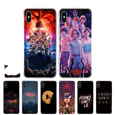 China Stranger Things Anti-drop Silicone Case For iPhone 11 12 7 8 6S Plus Se 2020 Pro XS Max Soft TPU Coque Funda Capa Cover For iPhone XR X for sale