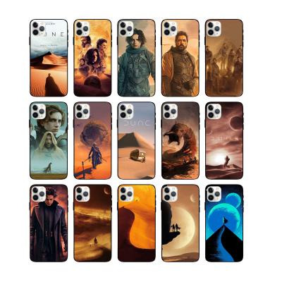 China Shockproof Film Dune Patterns Silicone Case For iPhone 7/8 Plus Xs Painted TPU UV Printing Cover For iPhone 11/12/13 Pro SE Max 2020 for sale