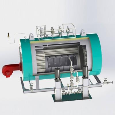 China Horizontal Types of Gas Steam Boilers for Industrial Steam Iron Manufacturers in Europe for sale