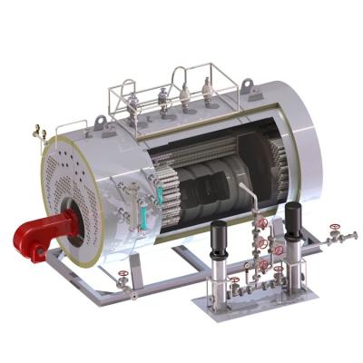 China Textile Industry 1mw-10mw Horizontal Industrial Use Natural Gas Steam Boiler for sale