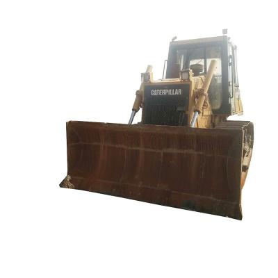 China Used cat d7g bulldozer, cat d7 d7h d7r Bulldozer with winch for sale for sale