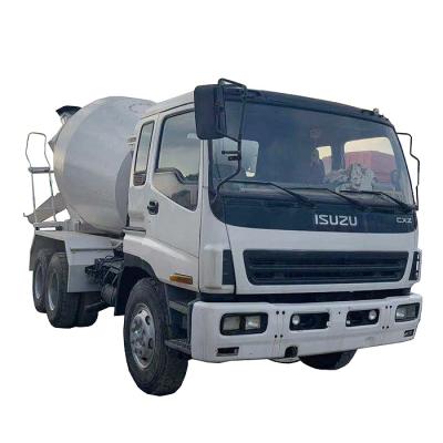 China Mixer Used Concrete Mixer Isuzu 6x4 10 M3 Used Concrete Mixer Truck for sale