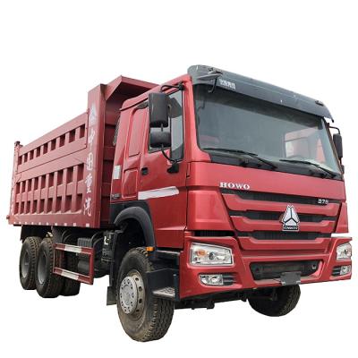 China Full Performance Used 375HP HOWO 10 Wheels Dump Truck Tipper 6X4 for Africa cheap for sale for sale